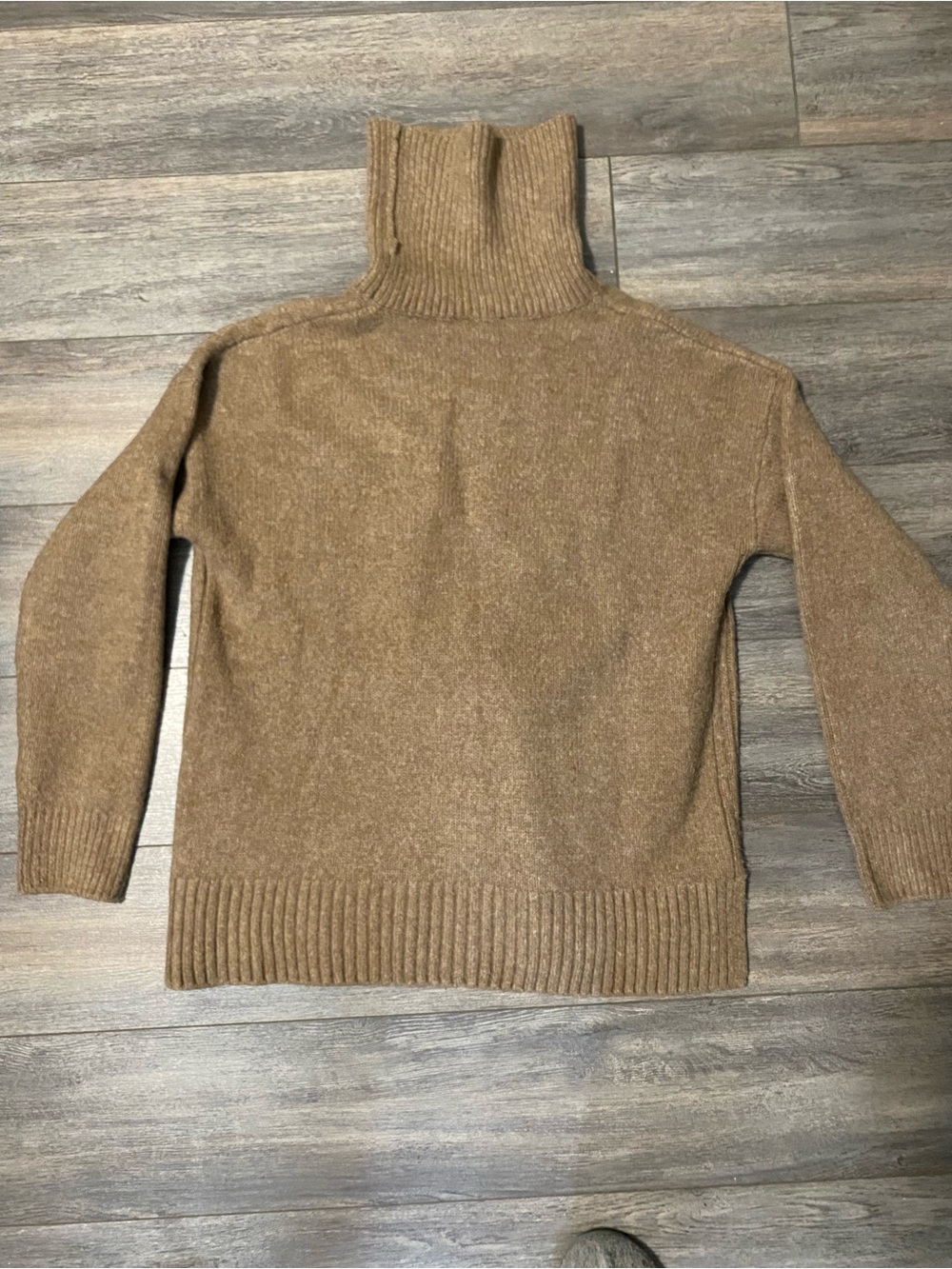 Women’s Turtleneck Sweater - Brown
